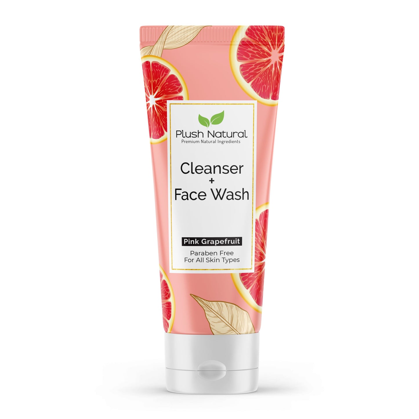 Plush-Natural Pink Grapefruit Face Wash