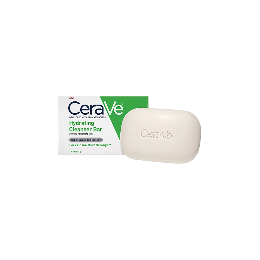 Cerave Hydrating Cleanser Bar For Dry To Normal Skin, 4.5 Oz