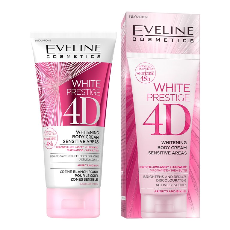 White Prestige 4D Body Cream Sensitive Areas