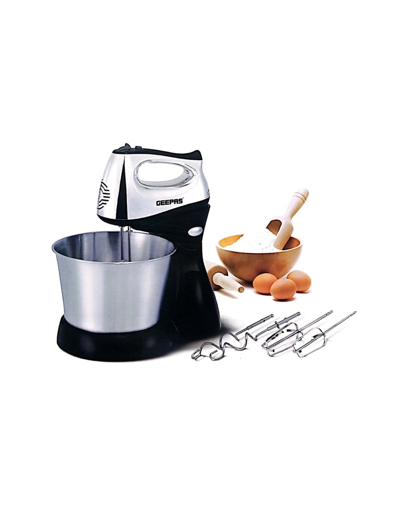 GEEPAS Stand Mixer 200W (GHM5461)