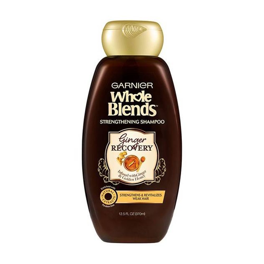 Garnier Whole Blends Ginger Recovery Strengthening Shampoo 12.5 fl oz.