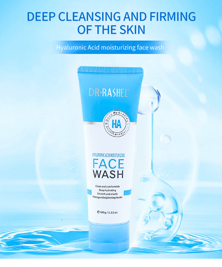Hyaluronic Acid Moisturizing And Smooth Face Wash