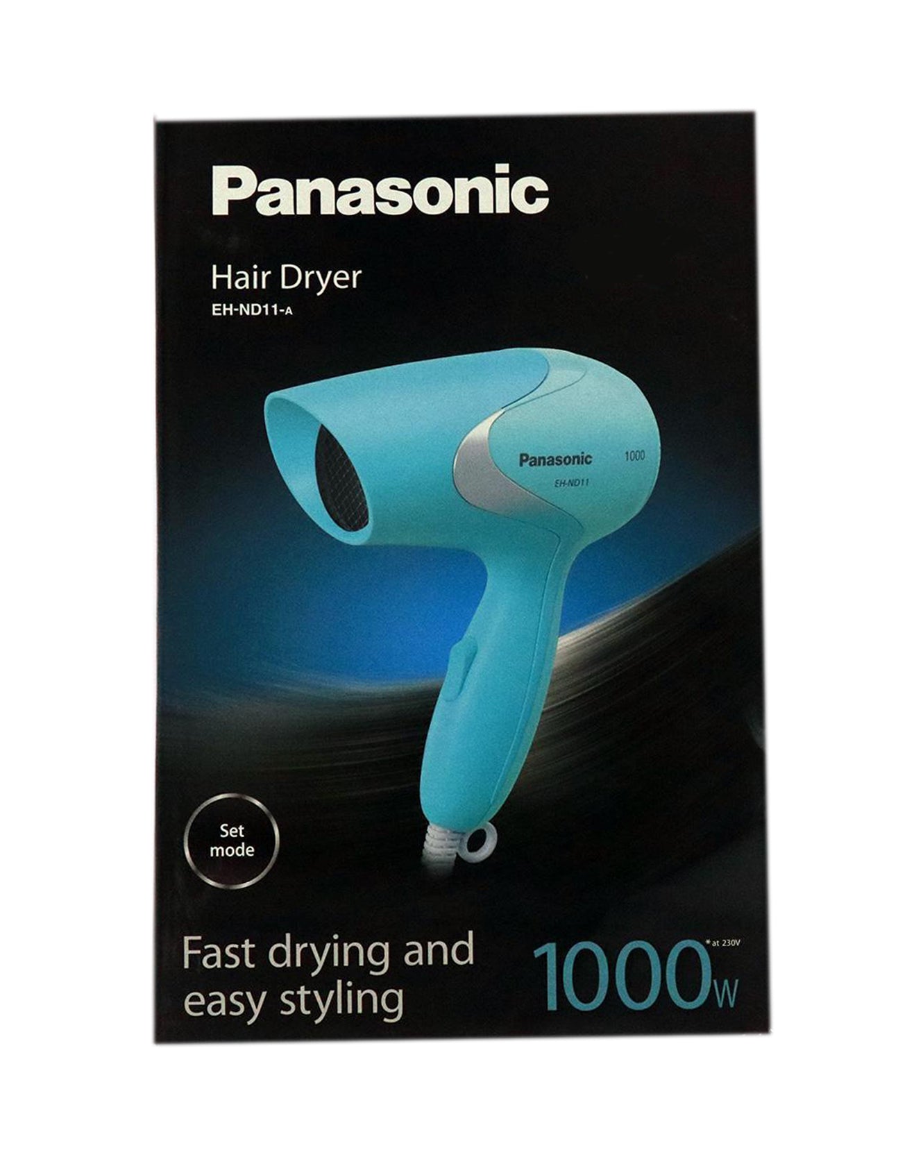 Panasonic Hair Dryer For Fast Drying and Easy Styling (1000w)