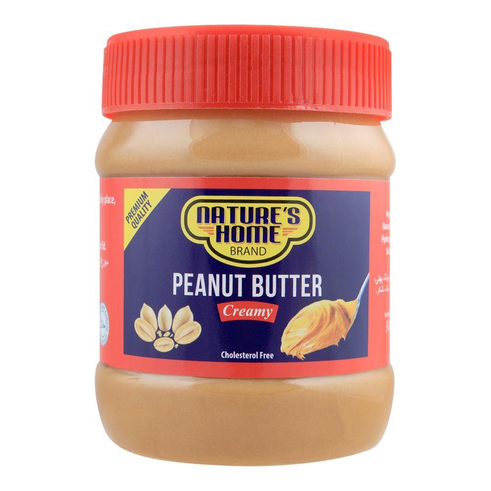 Nature's Home Creamy Peanut Butter Cholesterol Free 340g