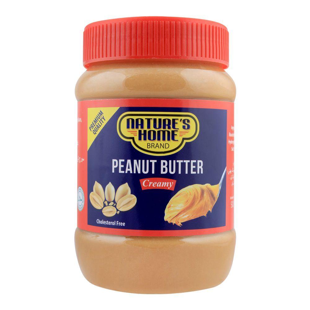Nature's Home Creamy Peanut Butter Cholesterol Free 510g