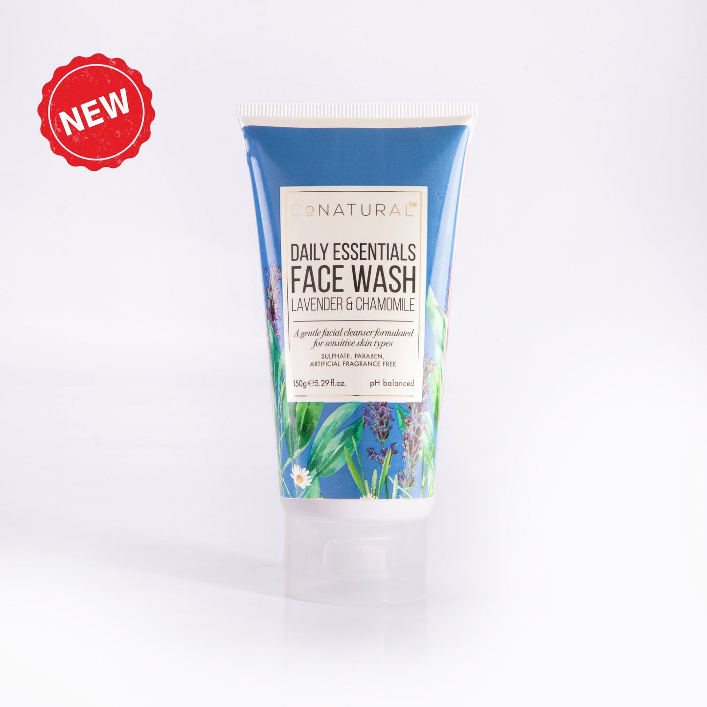 CoNatural Daily Essentials Face Wash - Lavender & Chamomile