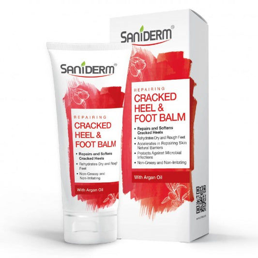 Saniderm Cracked Heel & Foot Balm with Argan Oil