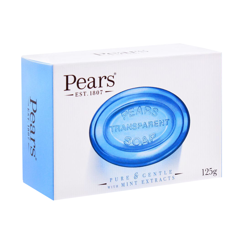 Pears Pure & Gentle with Mint Extract 125g