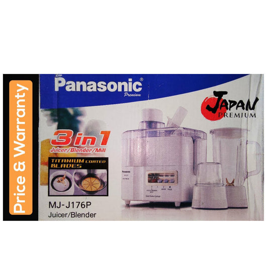 Panasonic 3 In 1 Juicer Blender (MJ-J176P)