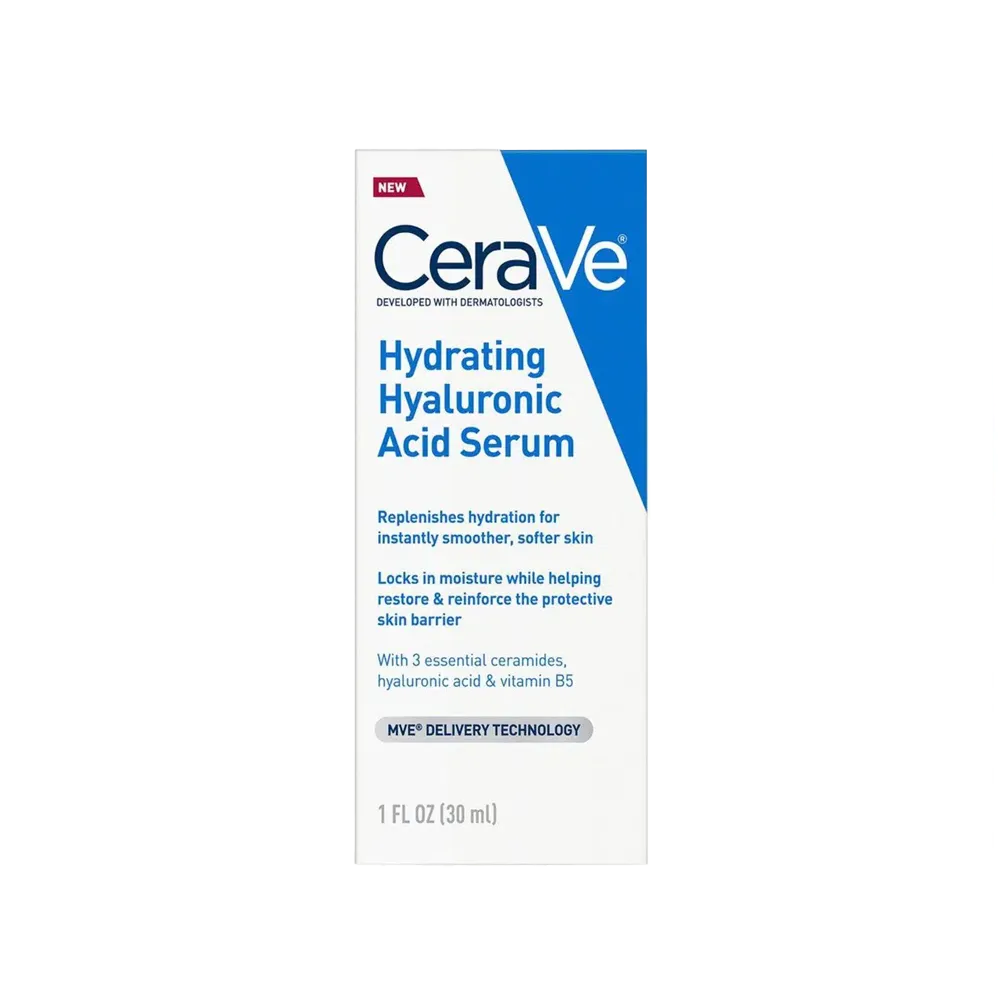 Cerave Hydrating Hyaluronic Acid Serum for face, 30 ml