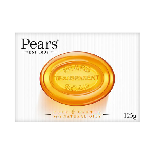 Pears Transparent Soap Pure & Gentle with Natural Oils 125g