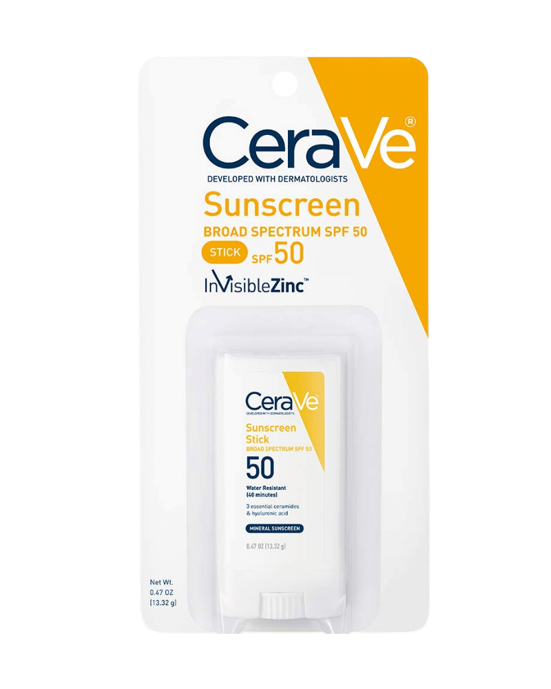 CeraVe Sunscreen Broad Spectrum Stick SPF 50, 0.47 Oz