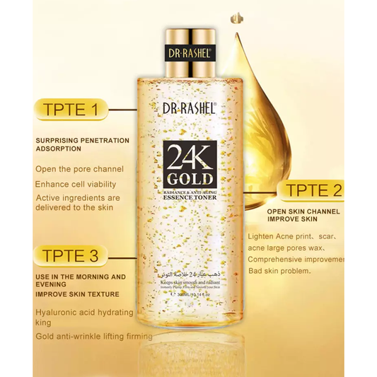 24K Gold Radiance & Anti-Aging Essence Toner