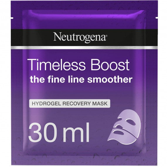 Neutrogena Face Mask Sheet The Fine Line Smoother Hydrogel Youth Recovery Timeless Boost