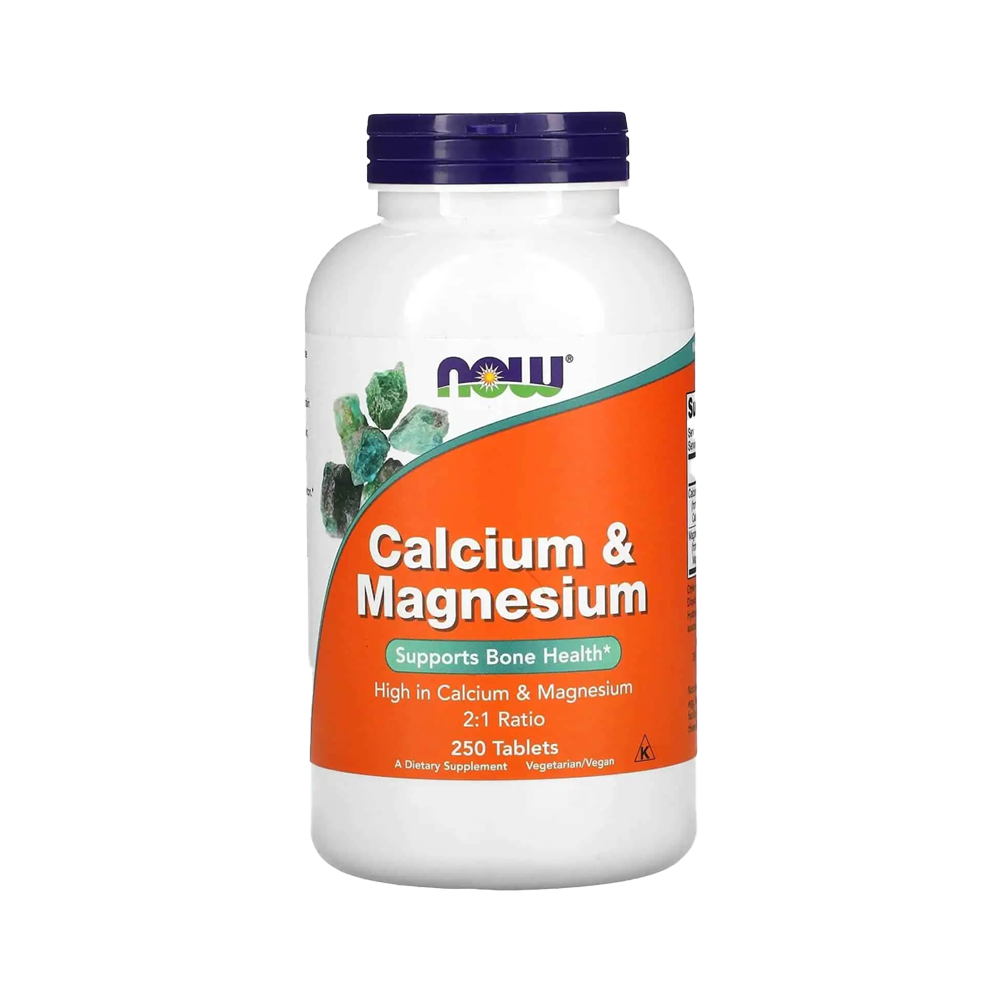 NOW Foods Calcium & Magnesium 250 Tablets