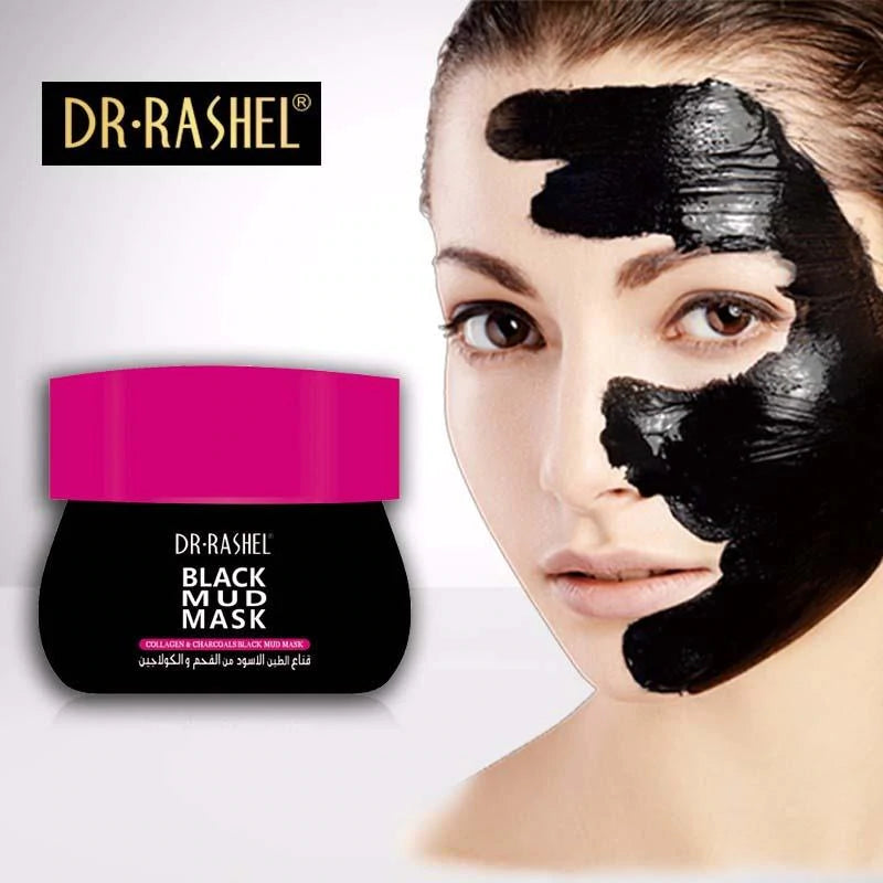 Collagen & Charcoal Black Mud Mask For Whitening Complex 1