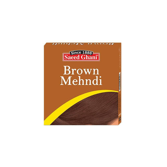 Saeed Ghani Brown Mehndi