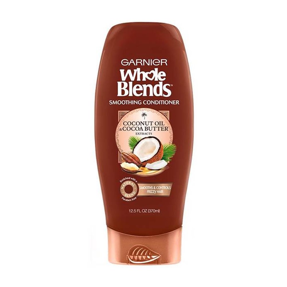Garnier Whole Blends Smoothing Conditioner with Coconut Oil & Cocoa Butter extracts 12.5 fl oz.