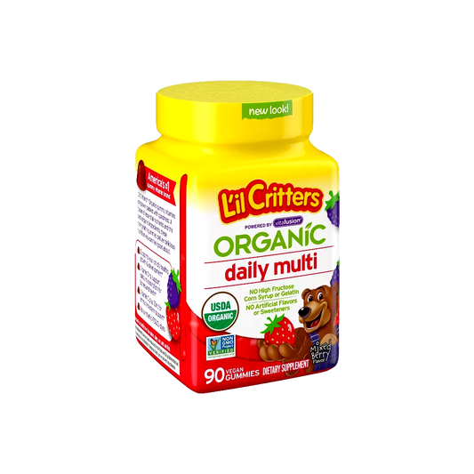 Lil Critters Organic Daily Multi, 90 Vegan Gummies