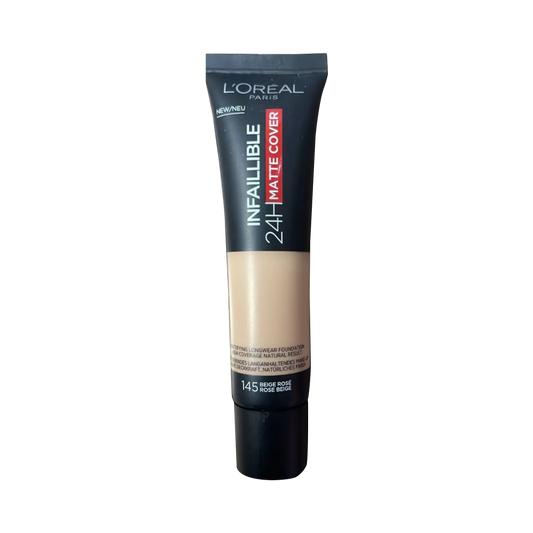 Loreal 24h Matte Cover Foundation 145 Beige Rose