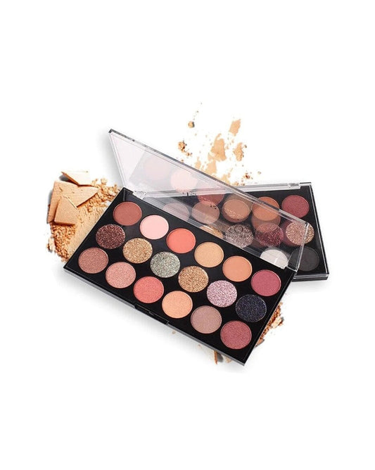 Miss Rose 18 Color Matte Shimmer Eyeshadow Palette