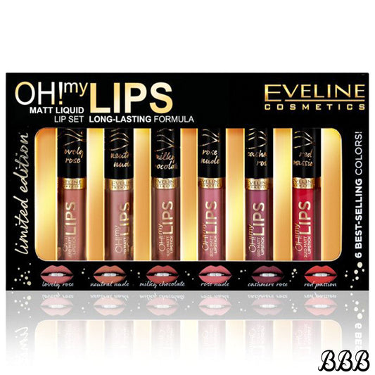 Oh my lips Gift Set ( 6 Shades )