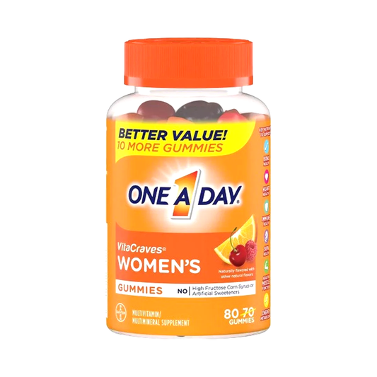 One A Day Women's Multivitamin Gummies, Supplement 80 Gummies