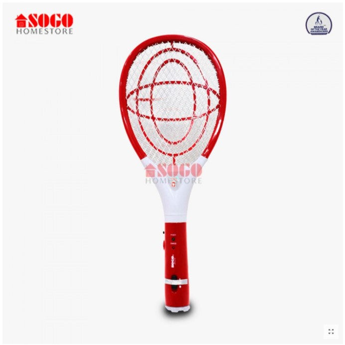 Sogo Rechargeable Insect Killer Racket With Torch Light (JPN-275)