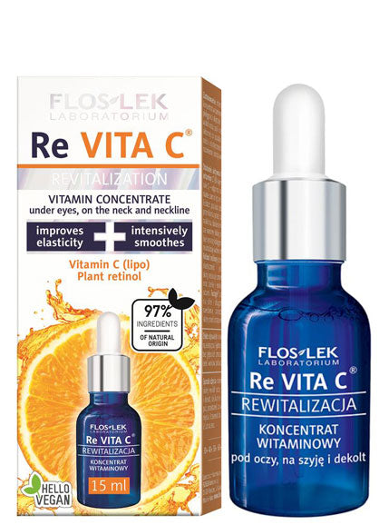 Floslek Vitamin C Serum for Face | Brightens, Moisturizes & Smoothes