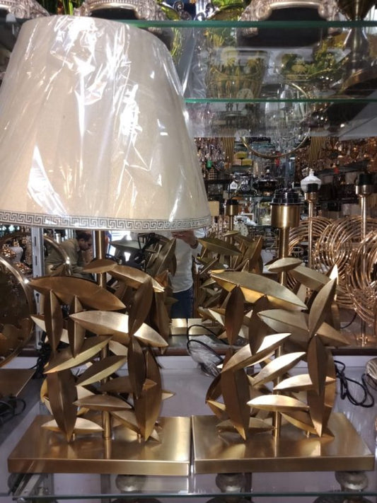 Brass Lamp Pair (L-4)