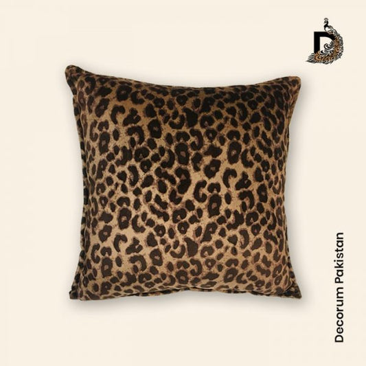 CHEETAH PRINT CUSHION