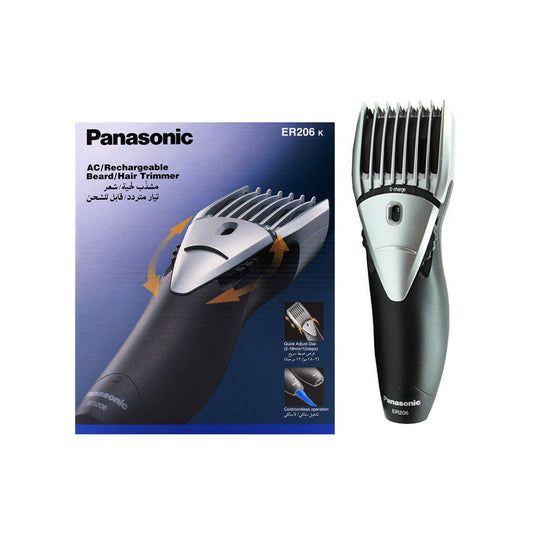 Panasonic Hair & Beard Trimmer ER206 k